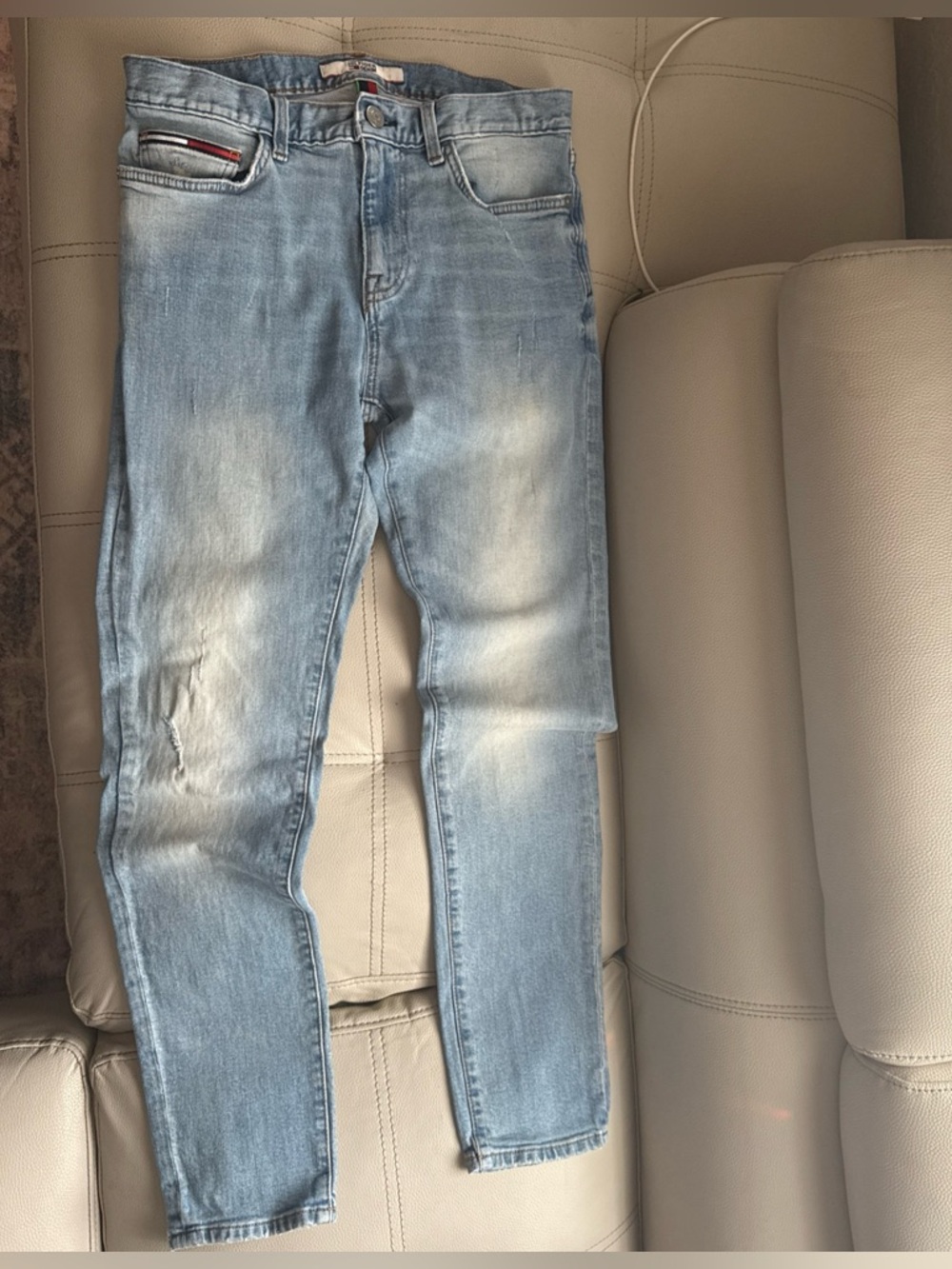 Tommy Hilfiger Light Blue Skinny Jeans